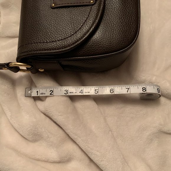 NWT Michael Kors Medium Leather Saddle Bag - Picture 14 of 16